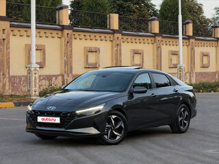 2021 Hyundai Elantra VII (CN7), серый, 1590000 рублей, вид 2