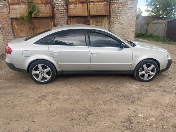 2001 Audi A6 II (C5), серебристый, 330000 рублей - вид 6