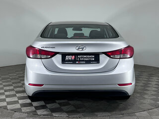 2015 Hyundai Elantra V (MD) Рестайлинг, серебристый, 1180000 рублей, вид 5