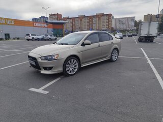 2008 Mitsubishi Lancer X, бежевый, 595000 рублей, вид 1