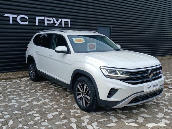 2021 Volkswagen Teramont I Рестайлинг, белый - вид 4