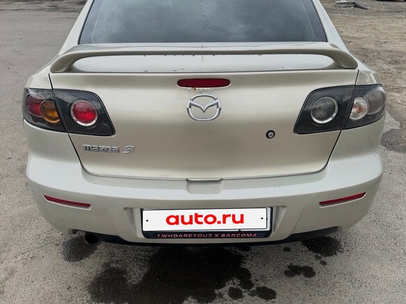 2007 Mazda 3 I (BK) Рестайлинг, серый, 399000 рублей - вид 2