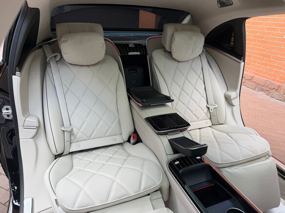 2026 Mercedes-Benz Maybach S-Класс 580 II (Z223) Рестайлинг, чёрный, 35000000 рублей - вид 14