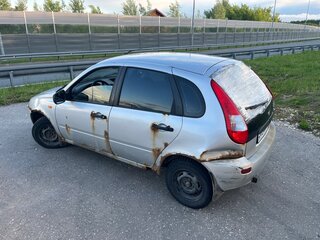 2013 Lada (ВАЗ) Kalina I, серый, 75000 рублей, вид 3