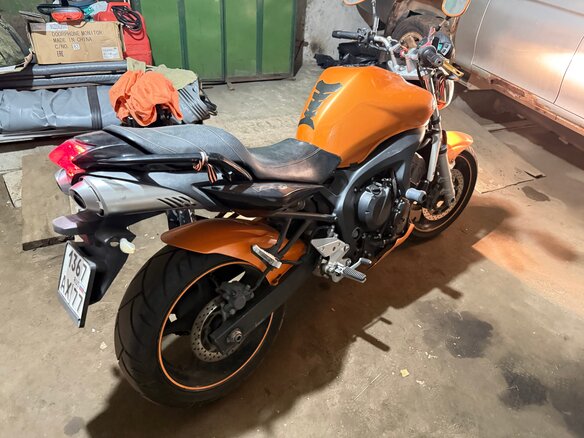 2006 Yamaha FZ6, оранжевый, 410000 рублей