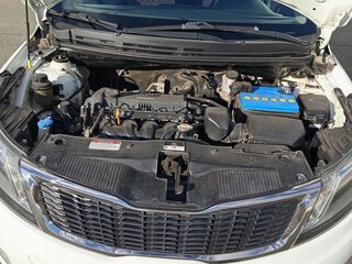 2012 Kia Rio 5-speed III, белый, 880000 рублей, вид 5