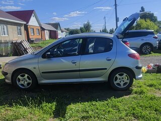 2005 Peugeot 206, серебристый, 400000 рублей, вид 3