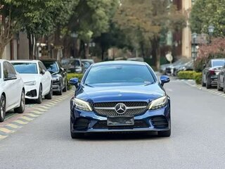 2021 Mercedes-Benz C-Класс 200 IV (W205) Рестайлинг, синий, 2250002 рублей, вид 3
