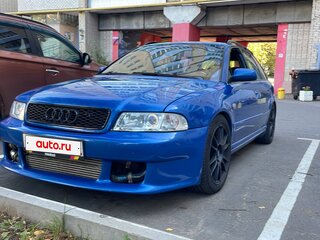 2001 Audi S4 I (B5), синий, 1400000 рублей, вид 2