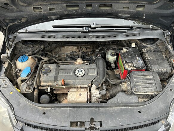 2008 Volkswagen Golf Plus I, чёрный - вид 11