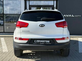 2014 Kia Sportage III Рестайлинг, белый, 1300000 рублей, вид 4