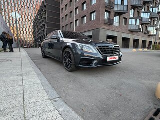 2016 Mercedes-Benz S-Класс 500 Long 9G-TRONIC VI (W222, C217), чёрный, 3100000 рублей, вид 1