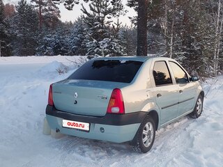 2007 Renault Logan I, зелёный, 400000 рублей, вид 4