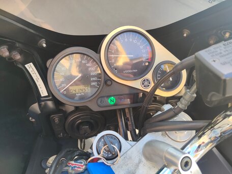 1998 Yamaha FZS600 Fazer, чёрный, 320000 рублей, вид 4