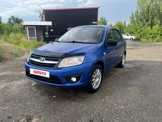 2018 Lada (ВАЗ) Granta I, синий, 460000 рублей, вид 1