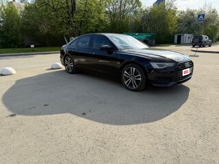2018 Audi A6 55 TFSI V (C8), чёрный, 4200000 рублей, вид 3
