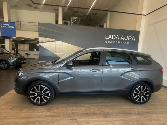2026 Lada (ВАЗ) Vesta SW Cross I Рестайлинг (NG), серый - вид 3