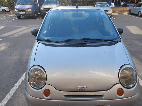 2007 Daewoo Matiz I Рестайлинг, серебристый - вид 1