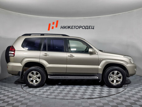 2005 Toyota Land Cruiser Prado 4-speed 120 Series, бежевый, 1371000 рублей, вид 4