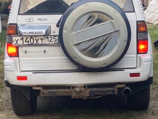 1999 Toyota Land Cruiser Prado 90 Series Рестайлинг, белый, 1000000 рублей, вид 5