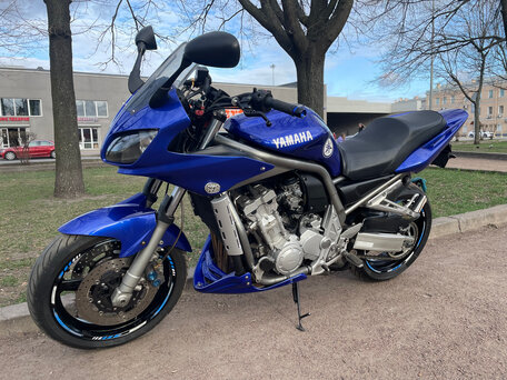 2001 Yamaha FZS1000 Fazer, синий, 405000 рублей, вид 1