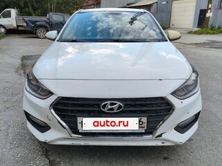 2019 Hyundai Solaris II, белый, 1100000 рублей, вид 1