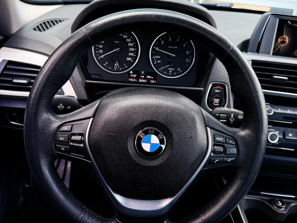 2017 BMW 1 серии 118i II (F20/F21) Рестайлинг, чёрный - вид 10