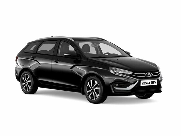 2026 Lada (ВАЗ) Vesta SW I Рестайлинг (NG), чёрный