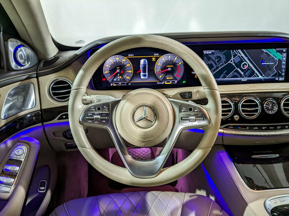 2018 Mercedes-Benz Maybach S-Класс 560 I (X222) Рестайлинг, чёрный, 4750000 рублей - вид 21