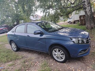 2018 Lada (ВАЗ) Vesta I, синий, 990000 рублей, вид 5
