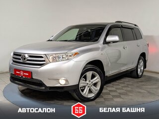 2011 Toyota Highlander II (XU40) Рестайлинг, серебристый, 1929500 рублей, вид 1