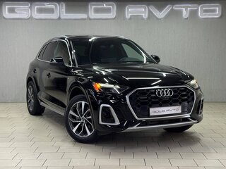 2022 Audi Q5 45 TFSI II (FY) Рестайлинг, чёрный, 3700000 рублей, вид 3