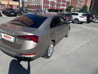 2021 Skoda Rapid II, коричневый, 1750000 рублей, вид 5