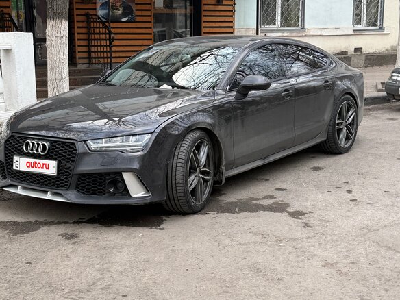2016 Audi A7 I (4G) Рестайлинг, серый, 2750000 рублей - вид 1