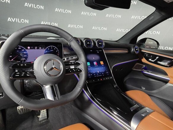 2025 Mercedes-Benz GLC 300 II (X254), чёрный - вид 8