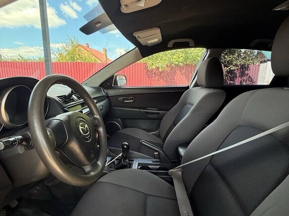 2008 Mazda 3 I (BK) Рестайлинг, чёрный, 365000 рублей - вид 6