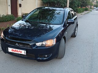 2014 Mitsubishi Lancer X Рестайлинг, синий, 700000 рублей, вид 2