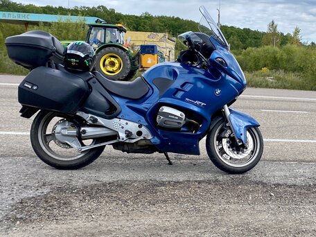 1996 BMW R 100 RT, синий, 200000 рублей, вид 2
