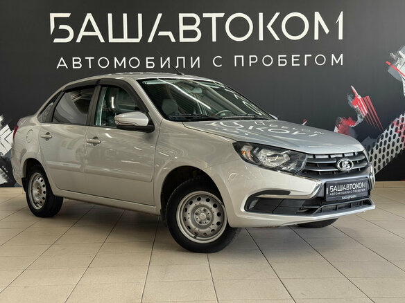 2021 Lada (ВАЗ) Granta I Рестайлинг, серебристый, 695000 рублей - вид 1