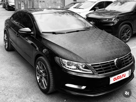 2013 Volkswagen Passat CC I Рестайлинг, чёрный, 1399000 рублей, вид 1