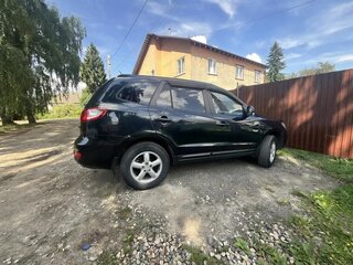 2008 Hyundai Santa Fe II, чёрный, 800000 рублей, вид 3