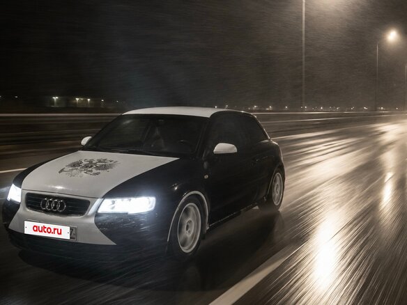 1999 Audi A3 I (8L), чёрный, 198000 рублей