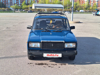 2004 Lada (ВАЗ) 2107, синий, 80000 рублей, вид 2