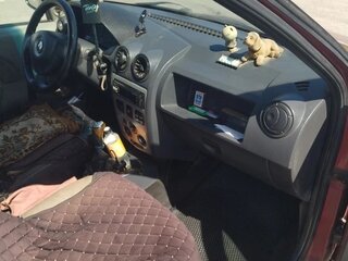 2009 Renault Logan I, пурпурный, 180000 рублей, вид 5