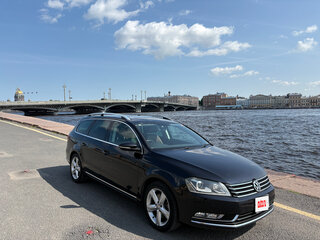2012 Volkswagen Passat B7, чёрный, 1090000 рублей, вид 1