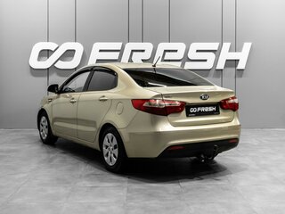 2013 Kia Rio 5-speed III, бежевый, 600000 рублей, вид 2
