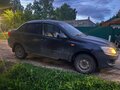 2012 Lada (ВАЗ) Granta I, чёрный - вид 1
