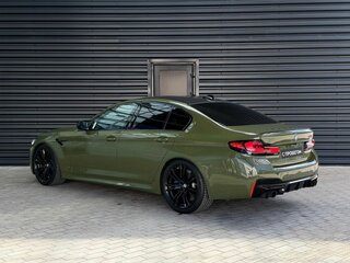 2022 BMW M5 Competition VI (F90) Рестайлинг, зелёный, 11900000 рублей, вид 3