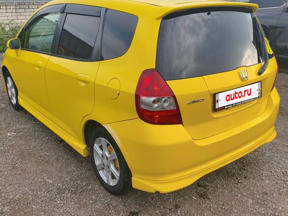 2002 Honda Fit I, жёлтый - вид 6