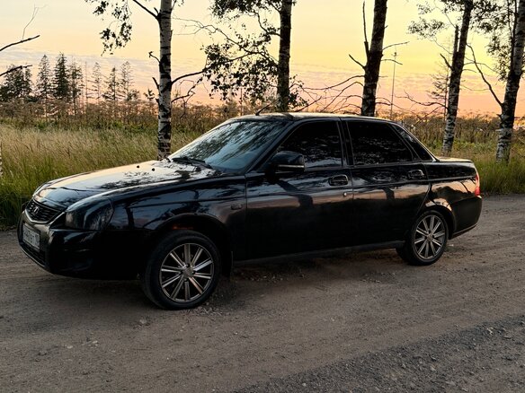 2013 Lada (ВАЗ) Priora I Рестайлинг, синий, 395000 рублей - вид 4
